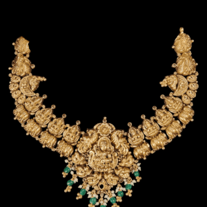 35 grams gold necklace designs with price in india