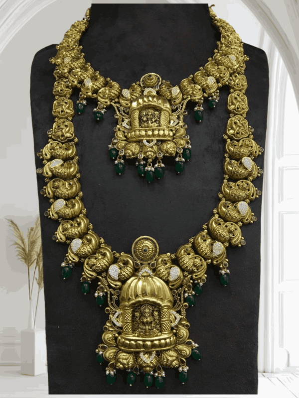 Long haram and necklace set
