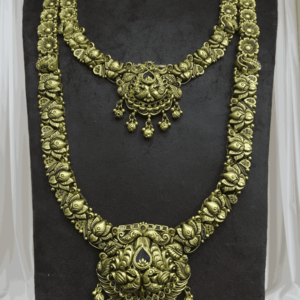 Gold long haram set designs