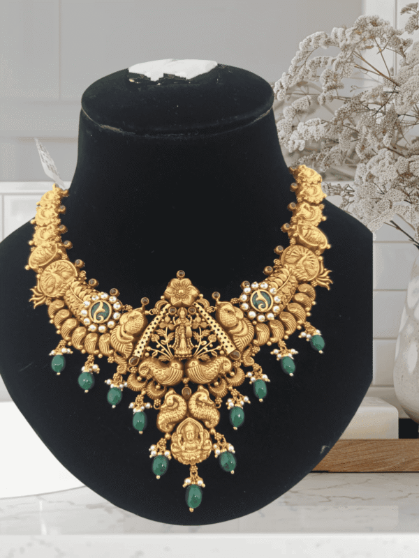 40 grams gold necklace designs with price