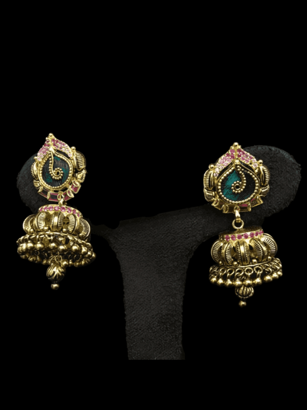 Latest 16 grams gold buttalu designs