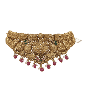 Gold choker designs in 22.5grams