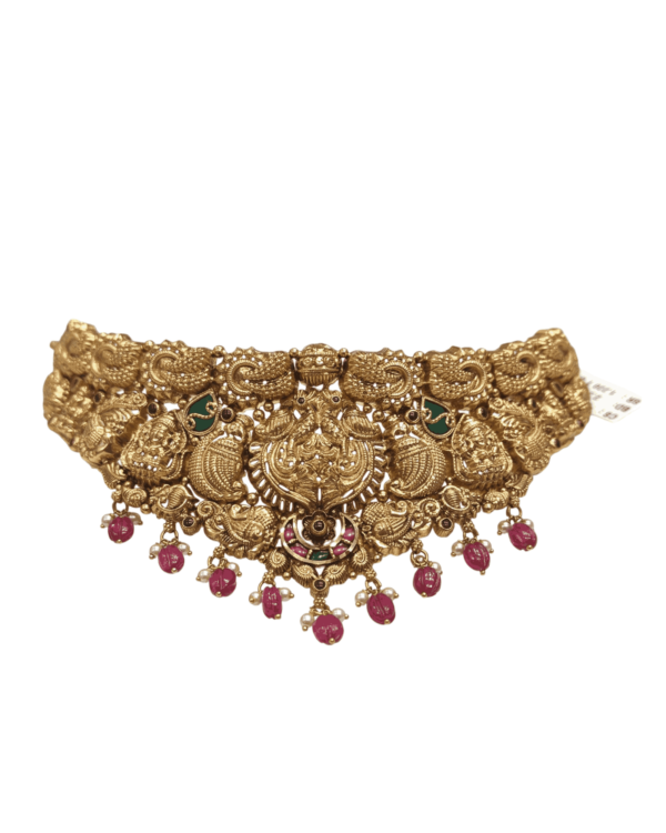 Gold choker designs in 22.5grams