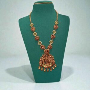 37 Grams Gold Long Haram Designs