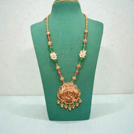 40 Grams Gold Long Haram Designs