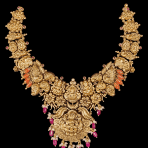 38 grams gold necklace designs