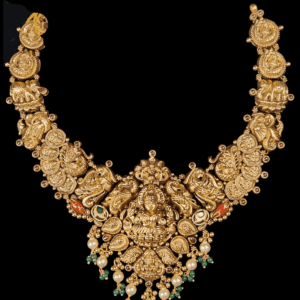 34 grams gold necklace designs