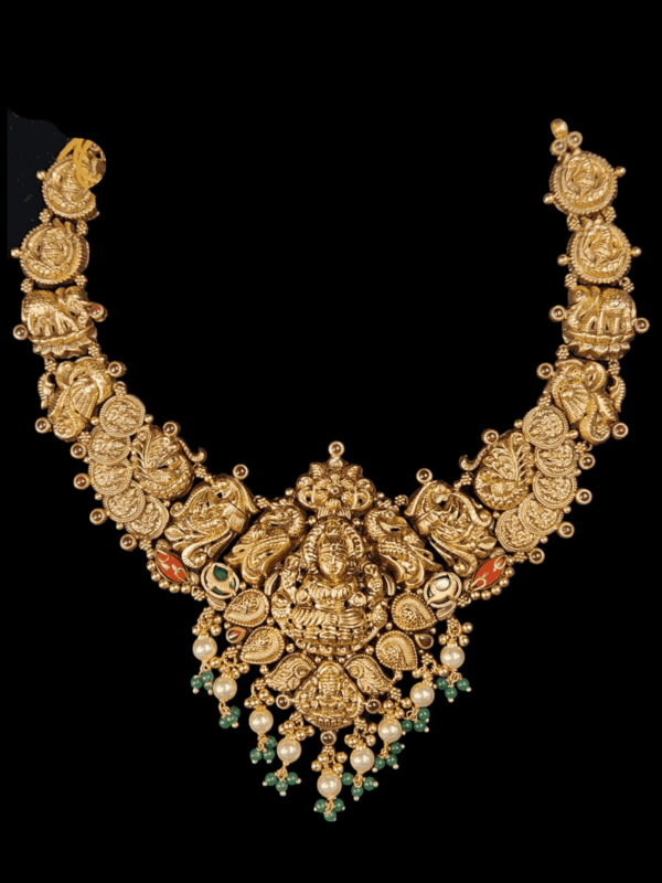 34 grams gold necklace designs