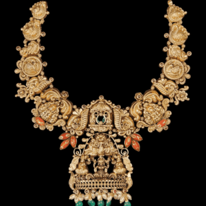 Gold necklace design under 39 grams
