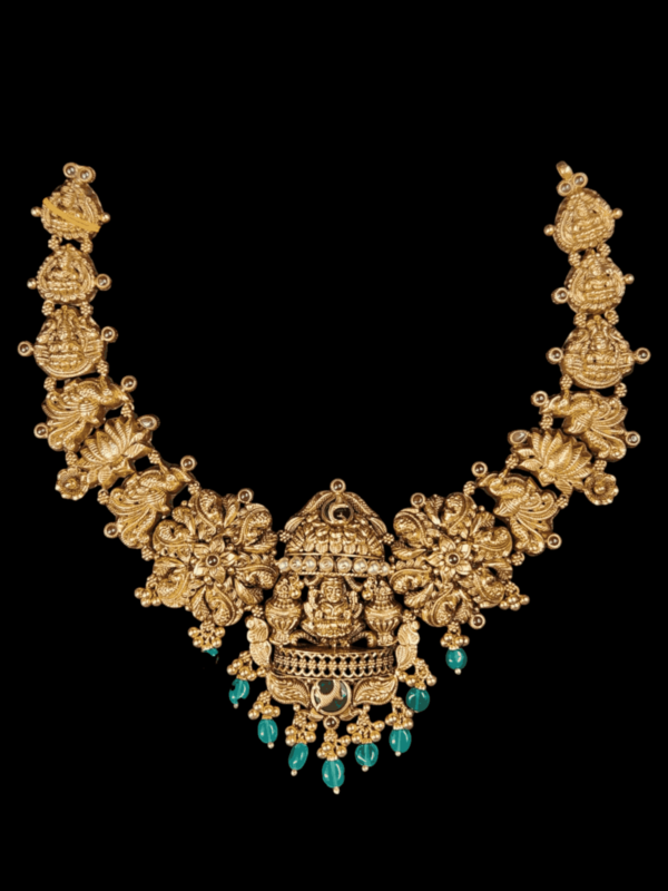 34 gram gold necklace designs with price