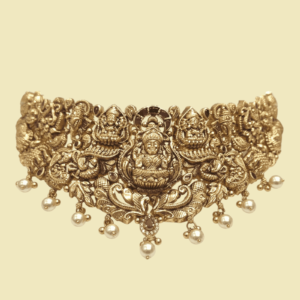 Gold choker designs in 22 grams