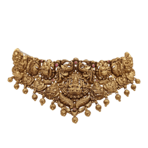 26 grams gold choker designs