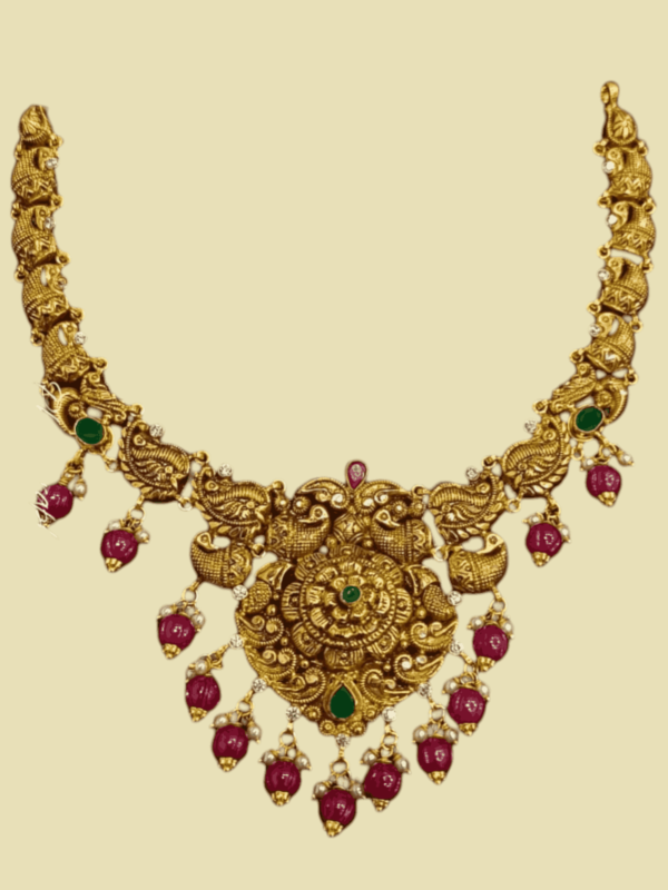 15 grams gold necklace designs in india