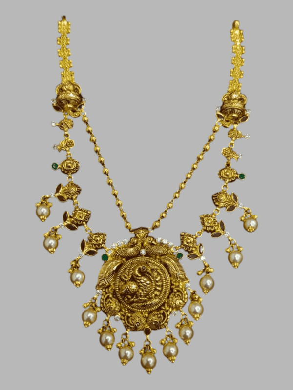 18 grams gold necklace designs