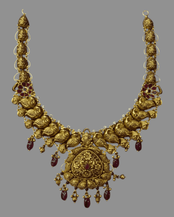 22 grams gold necklace designs