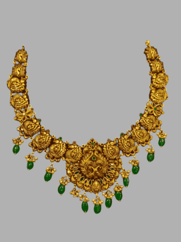 25 gram gold necklace new design