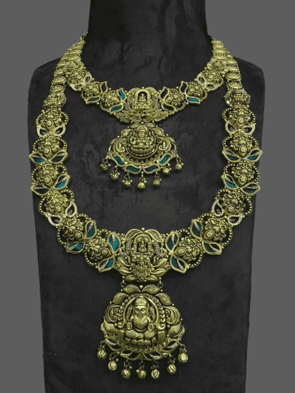 Heavy antique gold necklace sets