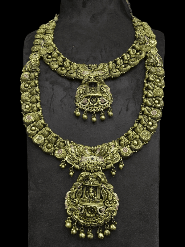 Latest antique gold jewellery designs in india